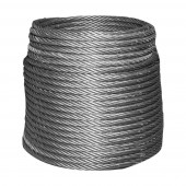 Cablu troliu otel 6x25, Ø 13mm batut 0,95kg/1m cu inima metalica 40m/rola