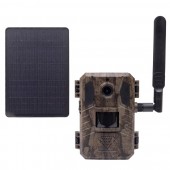 Camera de supraveghere video camuflaj PNI Hunting 751 PRO, 16MP, 4G LTE, GPS, Night Vision, LED-uri invizibile pentru animale, IP66