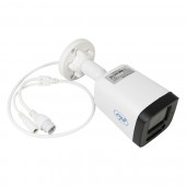 Camera supraveghere video PNI IP515J POE, bullet 5MP, 2.8mm, pentru exterior, audio bidirectional, alb