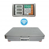 Cantar electronic de podea 300kg fara fir cu display WiFi, platforma 510x410mm Breckner Germany