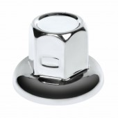 Capac inox piulita roata 33 mm