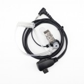 Casca cu microfon si tub acustic PNI HM93, cu 1 pin 2.5mm PNI-MT, negru