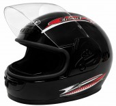 Casca scuter Full Face Safe (neagra)