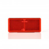 Catadioptru reflectorizant dreptunghiular rosu