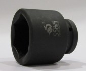 Cheie tubulara impact lunga hexagonala 55mm