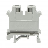 Clema de sir pe sina DIN 10mm² 76A 1000V gri UK10N Longroad