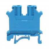 Clema de sir pe sina DIN 4mm² 41A 800V albastra UK5N Longroad