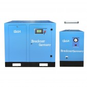 Compresor cu surub 15KW/ 20CP, 2.3mc/min cu uscator Breckner Germany