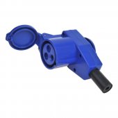 Conector înclinat CEE + priză Schuko