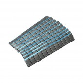 Contragreutati autoadezive negre echilibrare roti Fe 60g (5gx12 buc) 100 benzi/cutie