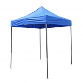 Cort pavilion 2x2m albastru pliabil, inaltime reglabila Breckner Germany