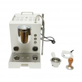 Espressor semi-automat profesional cafea boabe cu rasnita integrata 2950W, 220V, grup dublu, sistem spumare lapte, presiune 20 bar, rezervor apa