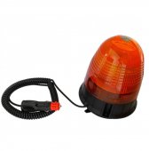 Girofar auto 12V/24V orange cu 16 LED-uri de 3W