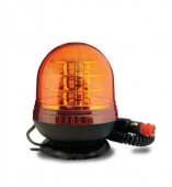 Girofar auto 12V/24V orange cu 18 LED-uri de 3W