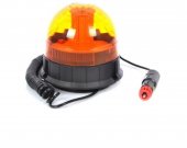 Girofar LED cu efect de rotatie sau stroboscopic si suport magnetic