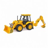 Incarcator cu cupa de excavator JCB 4CX Bruder