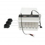 Incubator automat 30 oua 50W, 12V-220V cu rotire automata, control temperatura, umiditate, afisaj digital