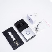 Interfon video inteligent PNI SafeHome PT710B WiFi HD, P2P, acumulator si Sonerie 36 melodii inclusa, aplicatie dedicata Tuya Smart, integrare in