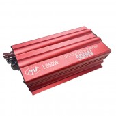 Invertor de tensiune PNI L650W alimentare duala 12V/24V, iesire 230V, 500W, sinus modificat, mufa USB 5V 500mAh, cu clesti alimentare si mufa de