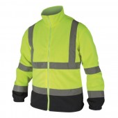 Jacheta fleece reflectorizanta