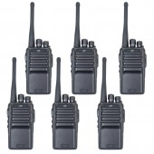 Kit 6 statii radio portabile PNI PMR R15 0.5W, 16 canale programabile, 16 PMR si tonuri 50 CTCSS si 104 DCS, ASQ, TOT, monitor, programabila,