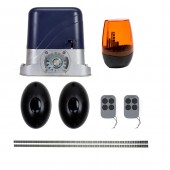 Kit automatizare porti PNI AP800D include 4m cremaliera motor din metal, fotocelule, telecomanda, lampa, 230V dezvolta 1100 N si 800KG poarta