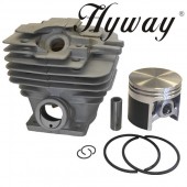 Kit cilindru drujba compatibil Stihl MS 341, 361 Hyway Ø 47 mm (Piston placat cu teflon)