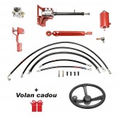 Kit complet servodirectie cu pompa danfos si cilindru hidraulic pentru U-445 cu motor in 3 cilindri