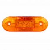 Lampă de poziție LED portocalie 24V