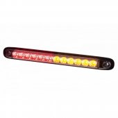 Lampă LED multifuncțională- H86 roșu-galben 26x2.5 cm