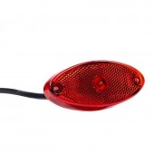 Lampa gabarit 102x45 cu LED, rosie, Fristom