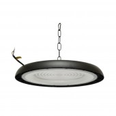 Lampa industriala LED UFO High-Bay 200W, 100-265V, 6500K, 24000lm pentru hale, depozite 365x32mm IP65 Breckner Germany