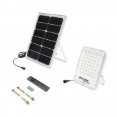 Lampa LED cu panou solar monocristalin senzor de miscare si telecomanda 25W