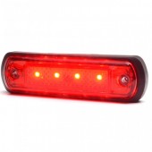Lampa led dreptunghiulara rosie WAS 30x108.60 mm