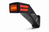 Lampa LED marcaj lateral cu suport STANGA