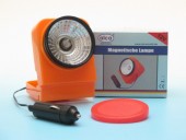 Lampa lucru 12V / 5W, rotunda cu magnet