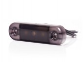 Lampa marcaj BLACK cu lumina rosie 3 LEDURI 12/24V