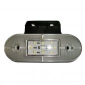 Lampa marcaj lateral alba 24V 12x4.5 cm