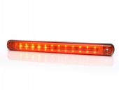 Lampa marcaj laterala portocalie 12V-24V cu indicator dinamic WAS