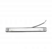 Lampa pozitie cabina camion LED 24V rosie 6 LED-uri 240x26x25mm Breckner Germany