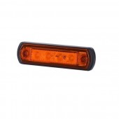 Lampa pozitie ovala galbena HORPOL