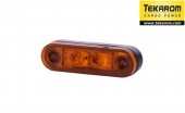 Lampa pozitie ovala portocalie HORPOL