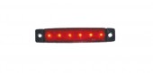 Lampa pozitie rosie 6 LED 12V