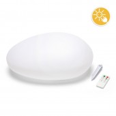 Lampa solara LED in forma de piatra