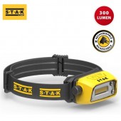 Lanterna frontala LED profesionala reincarcabila, 300 lumeni, activare fara contact