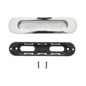 Maner usa glisanta cromat incastrat tip scoica 36x150mm