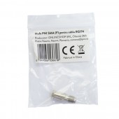 Mufa PNI SMA (F) pentru cablu RG174