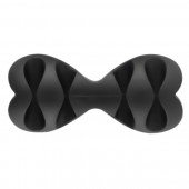 Organizator multifunctional cabluri PNI Tidy Clip 02, silicon flexibil, autoadeziv, pentru 8 cabluri 4x2 cu diametru de 6 mm, negru, set 2 bucati