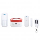Pachet 2 bucati sistem de alarma wireless PNI Safe House PG600LR conectare wireless, alarma antiefractie, alarma fara fir, alerta inteligenta prin