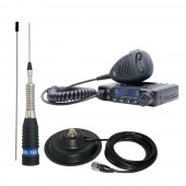Pachet Statie radio CB PNI Escort HP 6500 ASQ + Antena CB PNI ML160 cu magnet